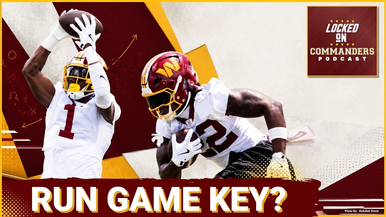 RUN GAME RESET: Commanders Building Better Answers for Jayden Daniels background