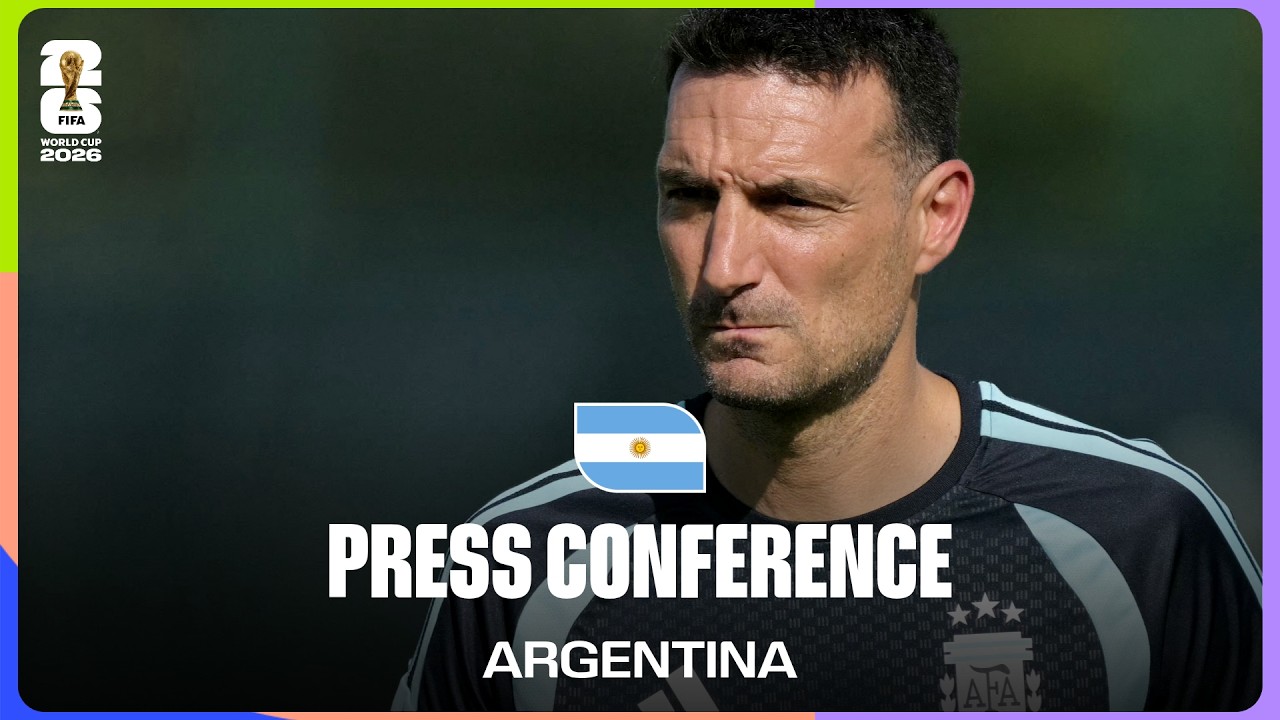 Argentina On Playing Cabo Verde | Lionel Scaloni Takes Questions background