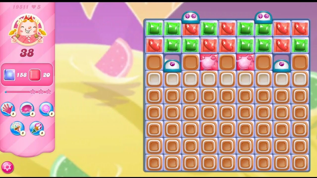 Candy Crush Saga Level 19511 Walkthrough | Tips & Strategy background