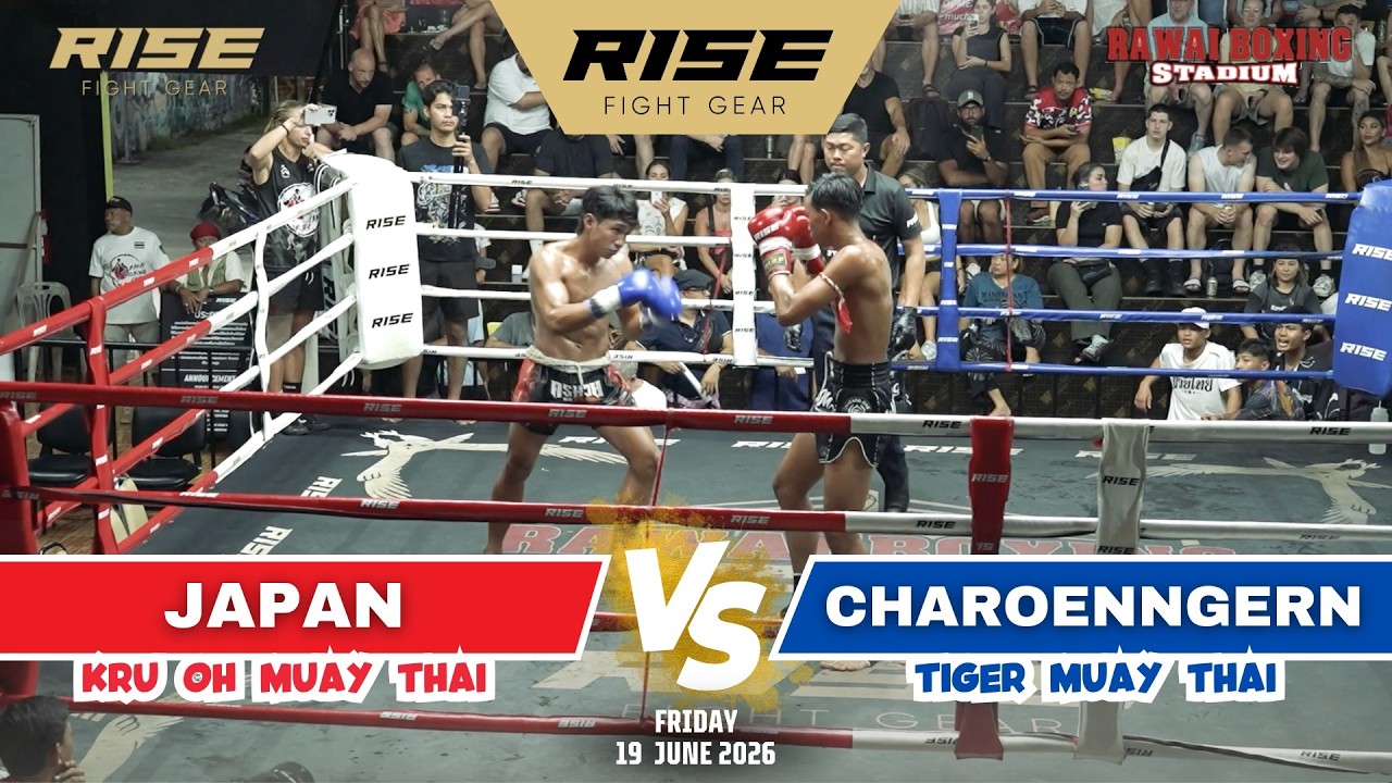 πΉπ Thailand vs Thailand πΉπ | JAPAN (Kru Oh Muay Thai) vs CHAROENNGERN (Tiger Muay Thai)
