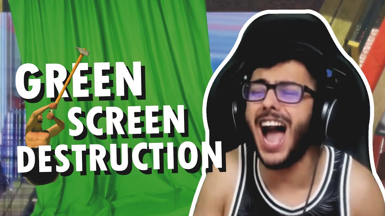 BREAKING STUFF OVER IT with Bennett Foddy | CARRYMINATI FUNNY MOMENTS background
