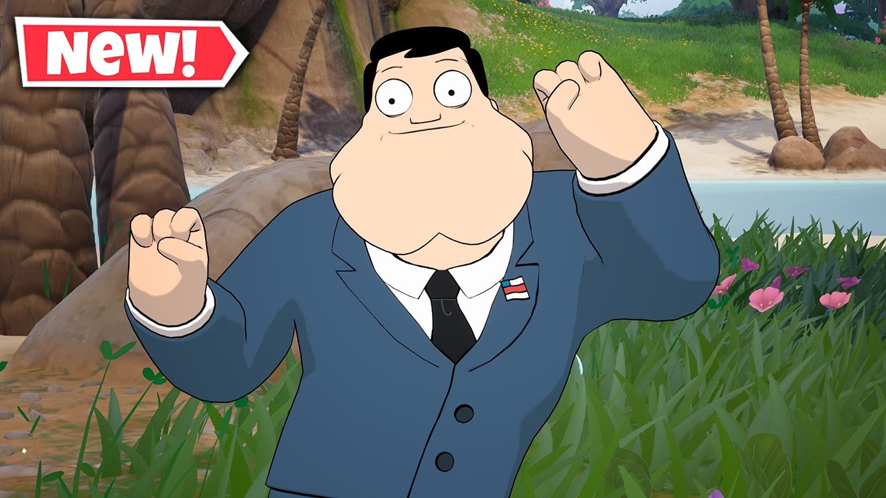 NEW STAN SMITH Skin Gameplay In Fortnite! (American Dad) background