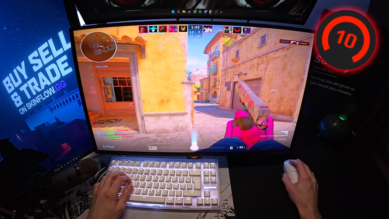 POV: FACEIT LVL 10 PLAYS PREMIER ON 500HZ | 4K 60FPS background
