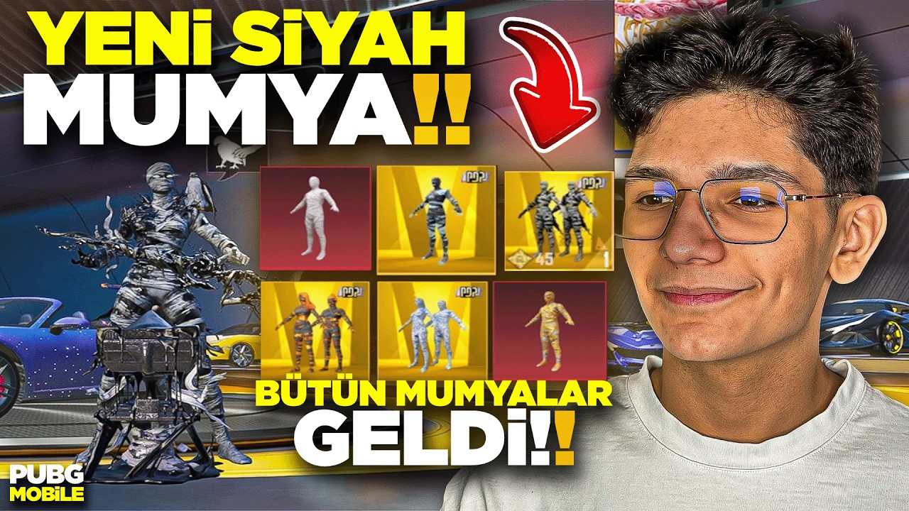 BARBAR İLE 200.000 UC'YE SİYAH MUMYAYI ÇIKARDIK! - PUBG MOBİLE background