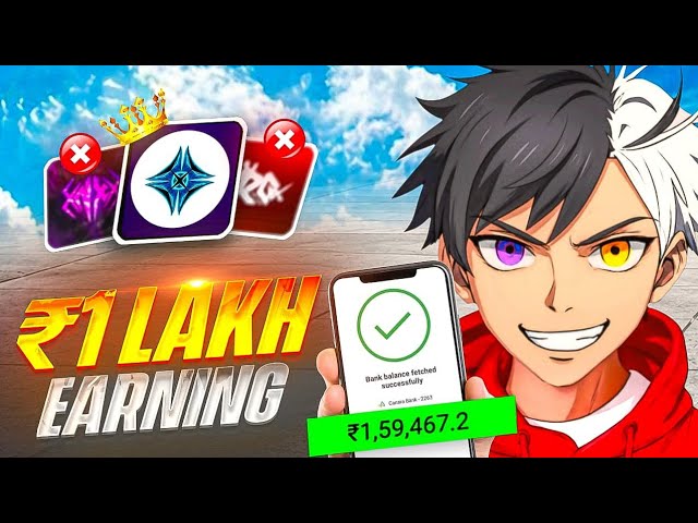 I EARN 1 LAKH MONEY đ± || BY PLAYING FREE FIRE SOLO TOURNAMENT HOW đłâïž background