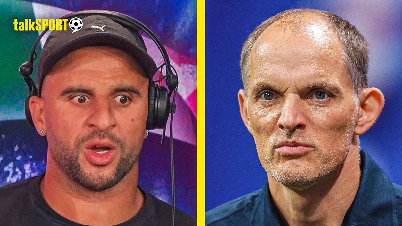 Kyle Walker REVEALS Thomas Tuchel did NOT SPEAK to Star Right Back before his England Retirement! background