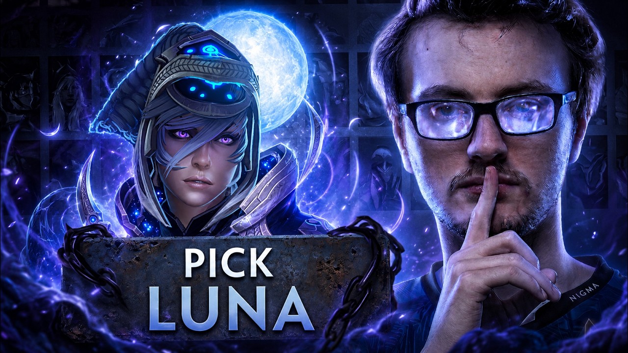 ๐ MIRACLE- LUNA 1v9 CARRY! ๐ฑ๐ฅ TOO STRONG! โญ background