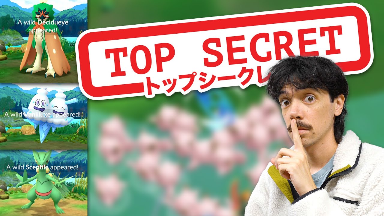Only 6% of Players got this Secret Pokémon GO Event background