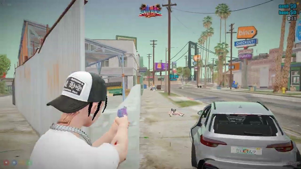 Leeky | South Beach FiveM Montage background