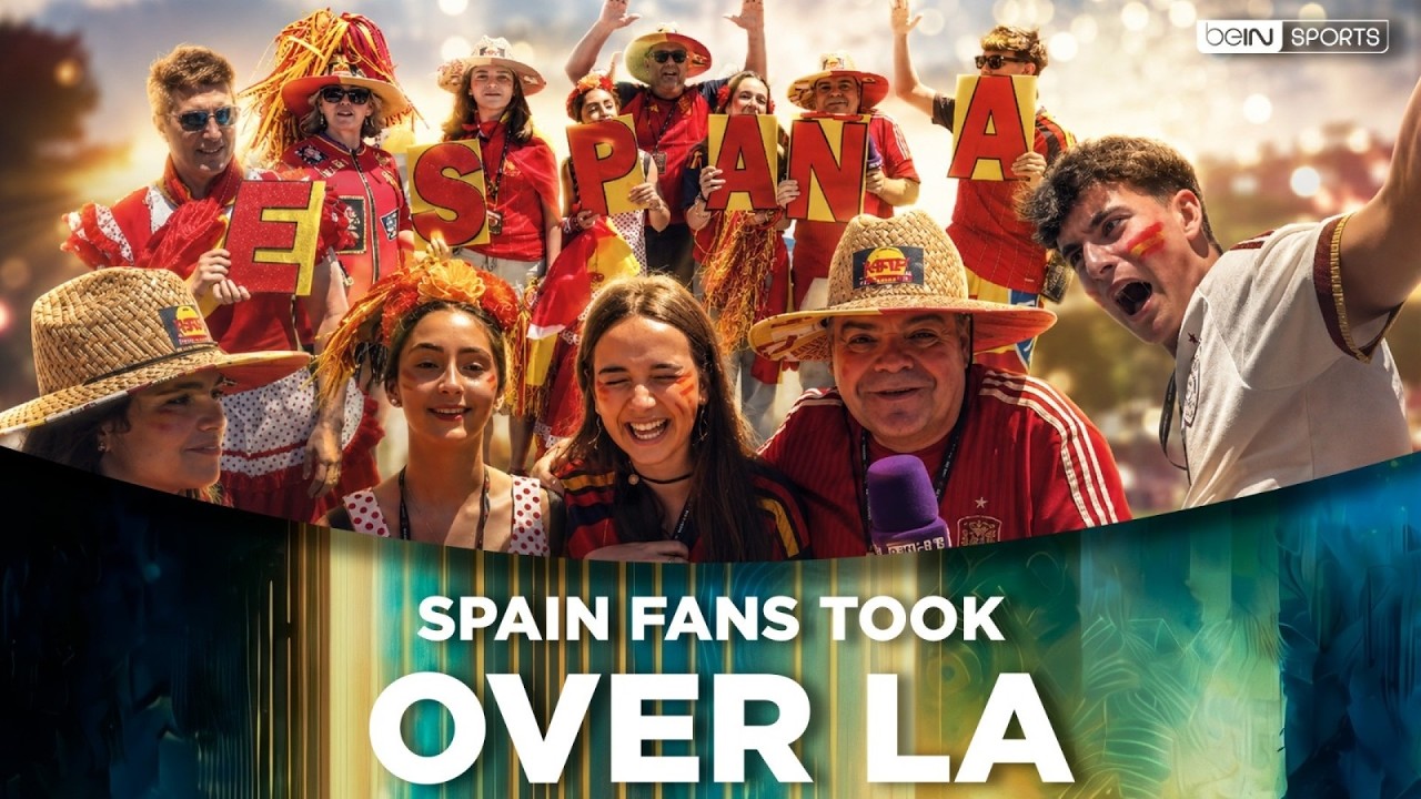🇪🇸🔴 ¡LA MAREA ROJA SE APODERÓ DE LOS ÁNGELES! background