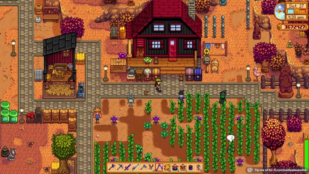 sick no cam Stardew background
