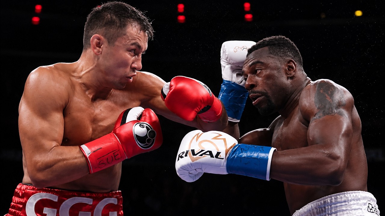 Gennady Golovkin (Kazakhstan) vs Steve Rolls (Canada) | KNOCKOUT, BOXING Fight, HD background