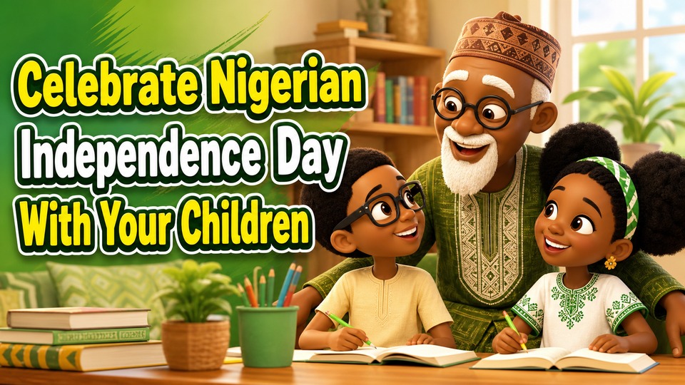 Rayakan Hari Kemerdekaan Nigeria Bersama Anak-anak Anda !! background