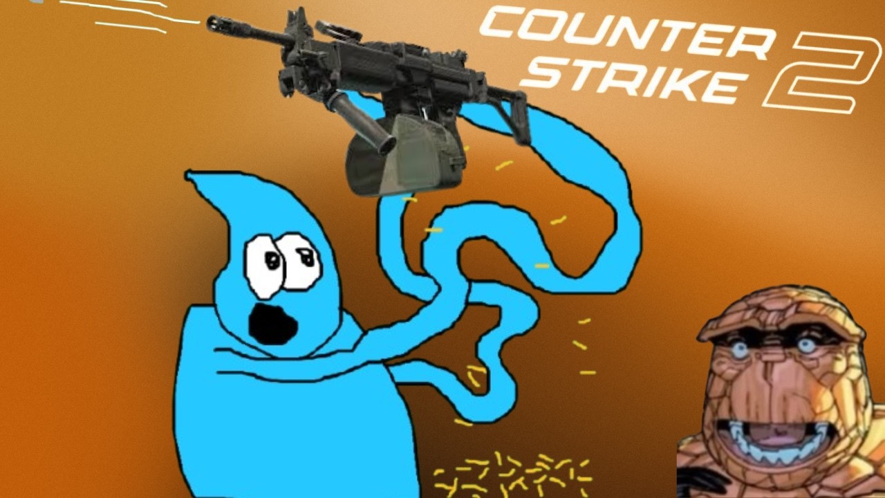 Counter-Strike Funny Moments - Negav Clutch, I Need More Boulets, and Crosshair Troubles background
