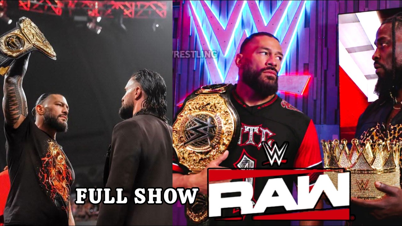 WWE Raw On Netflix June 29 2026 Full Show + Off Air || Raw Highlights background