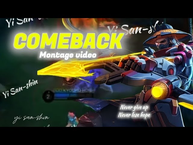 ЁЯФе Yi Sun-shin Gameplay | epic comeback ЁЯФе| Mobile Legends Bang Bang (MLBB) | BamX ML background