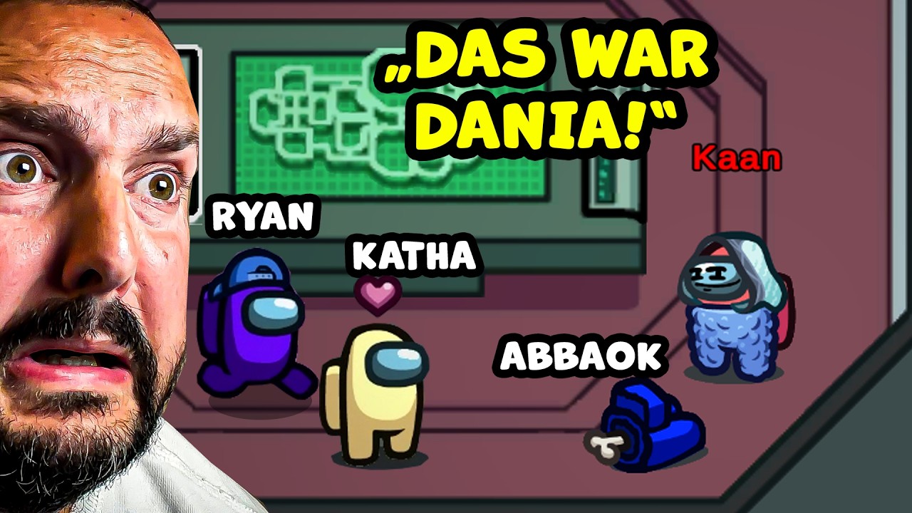 Ich habe versucht, 7 YouTuber zu manipulieren...Among Us mit Kaan! background