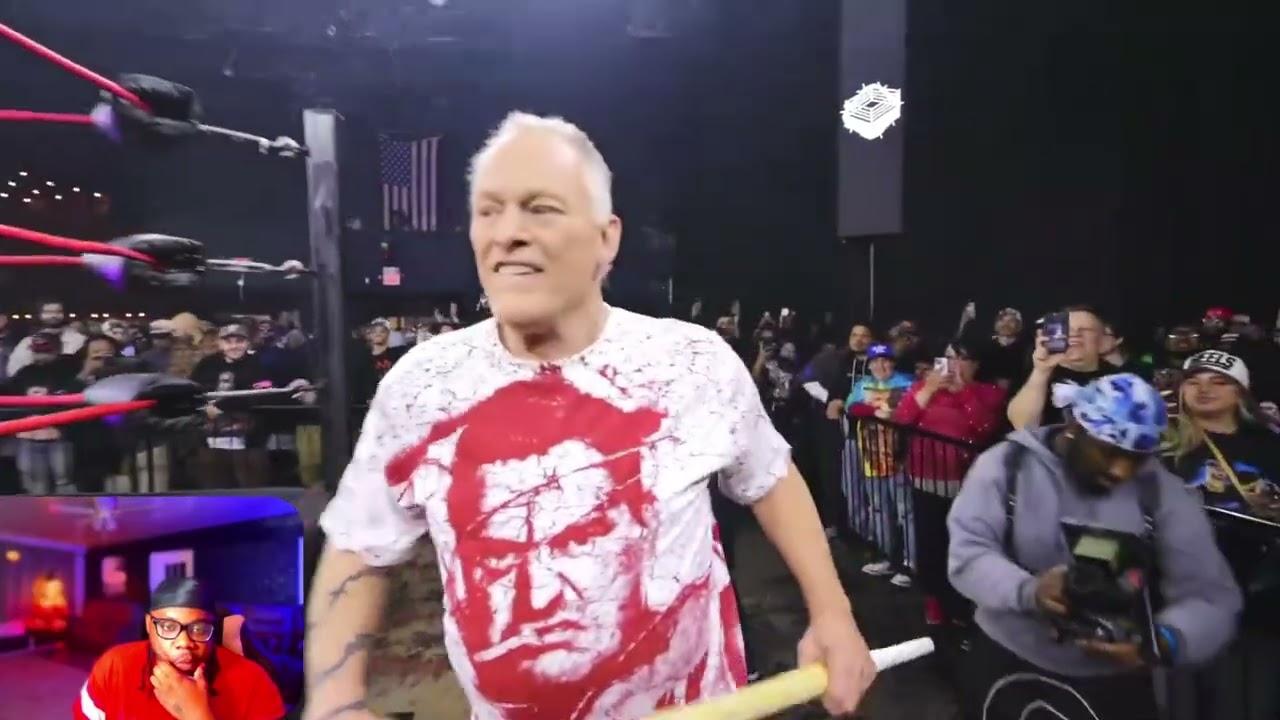 The SANDMAN invades 4th Rope {Heels Have Eyes 11 7.1.26} (REACTION) background