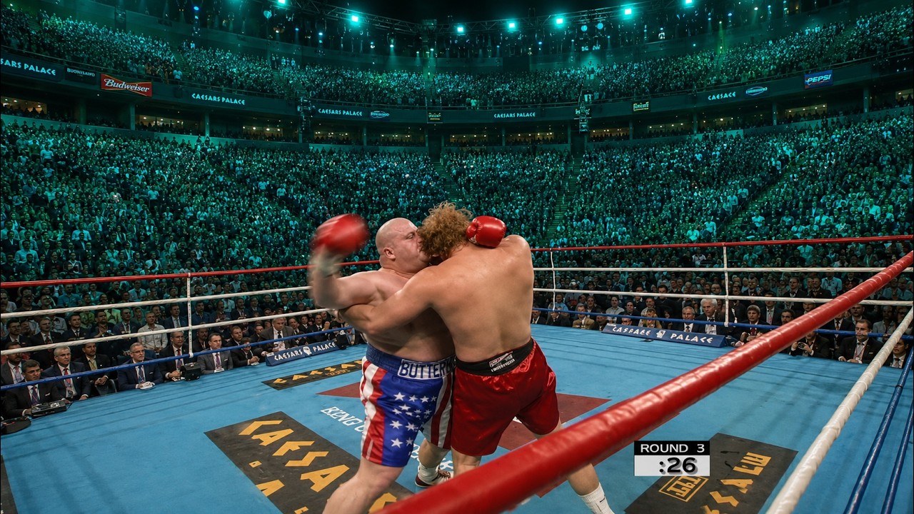 Cuando Butterbean Ganó la Pelea Más DIFÍCIL de su Vida con un GOLPE PROHIBIDO en el BOXEO background