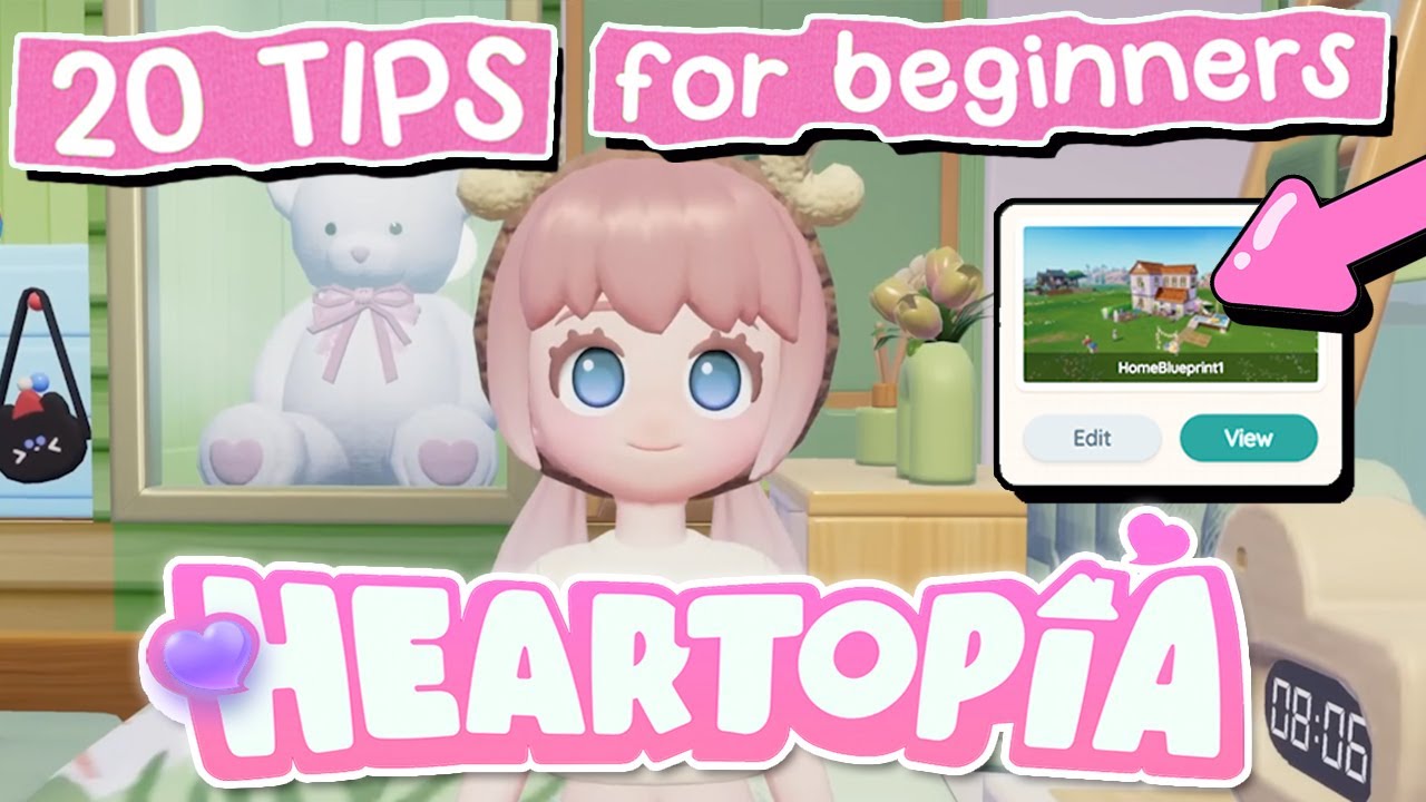 20 TIPS for HEARTOPIA Beginners! Full Game Release Guide background