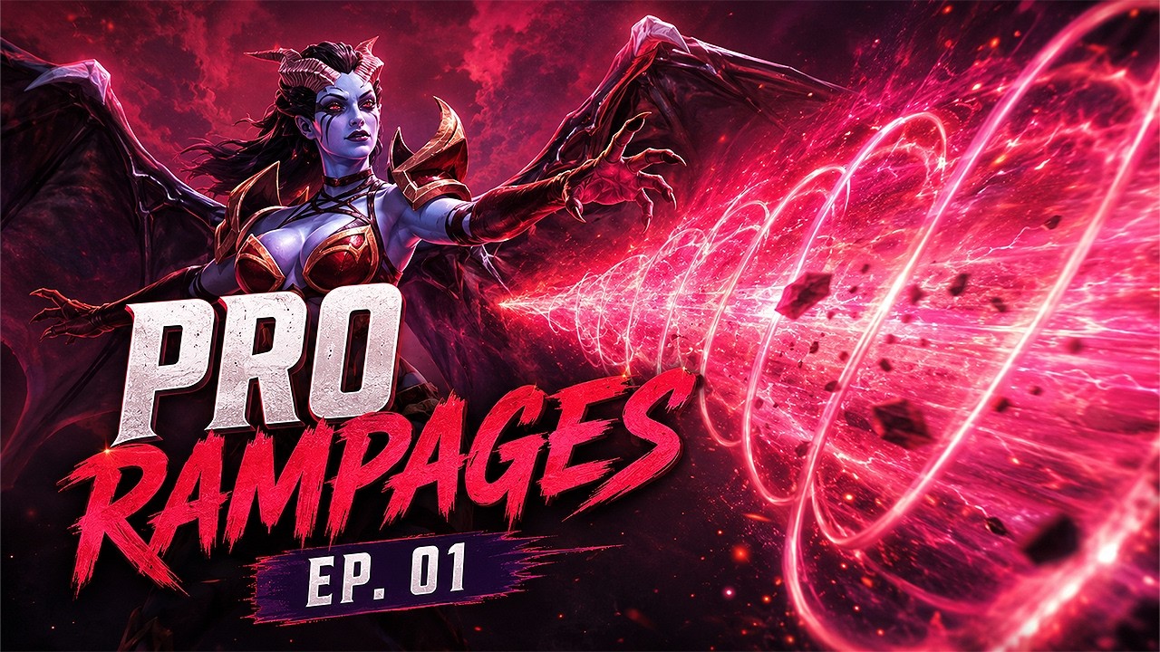 Dota 2 PRO Rampages Ep. 01 background