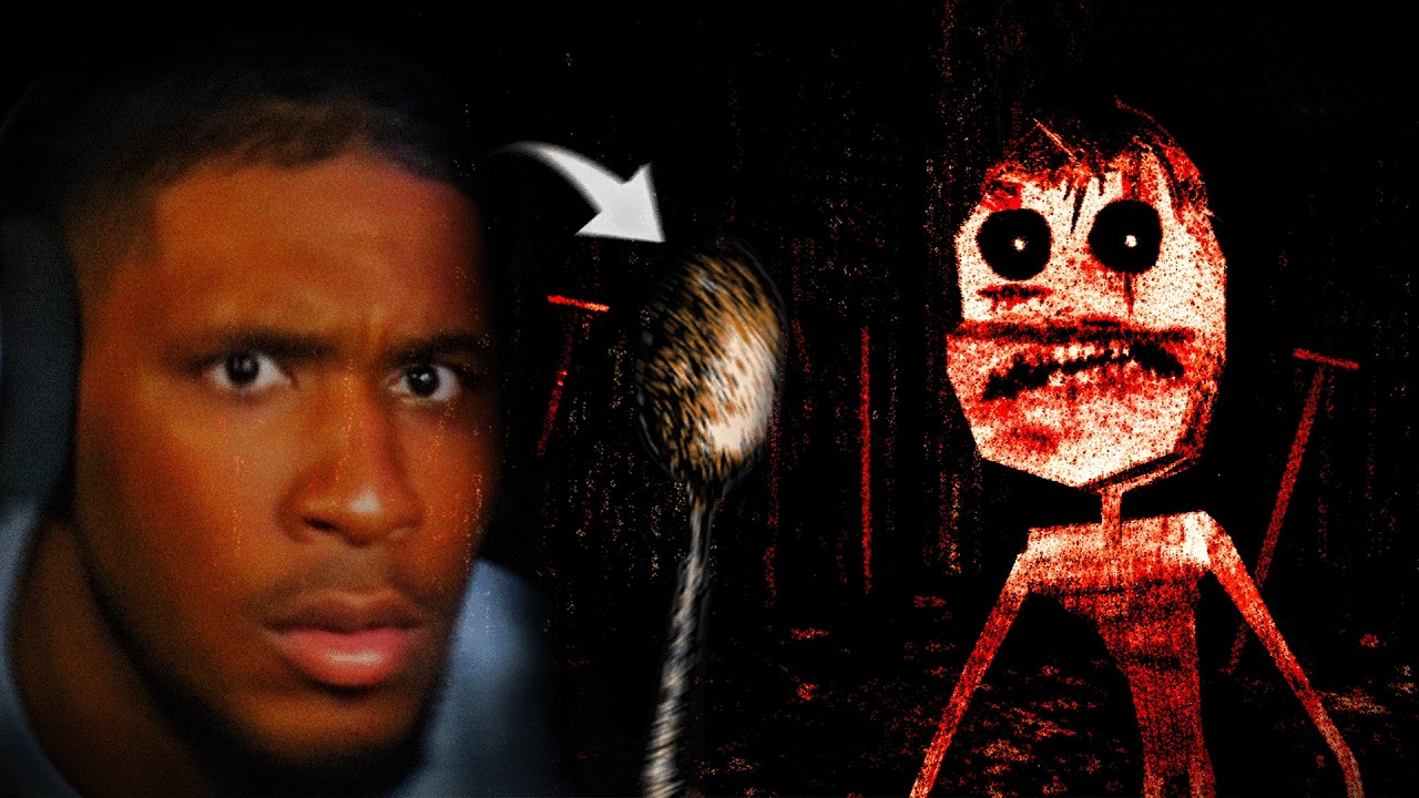 THEY MADE A HORROR GAME WHERE A SPOON IS MY ONLY WEAPON... background