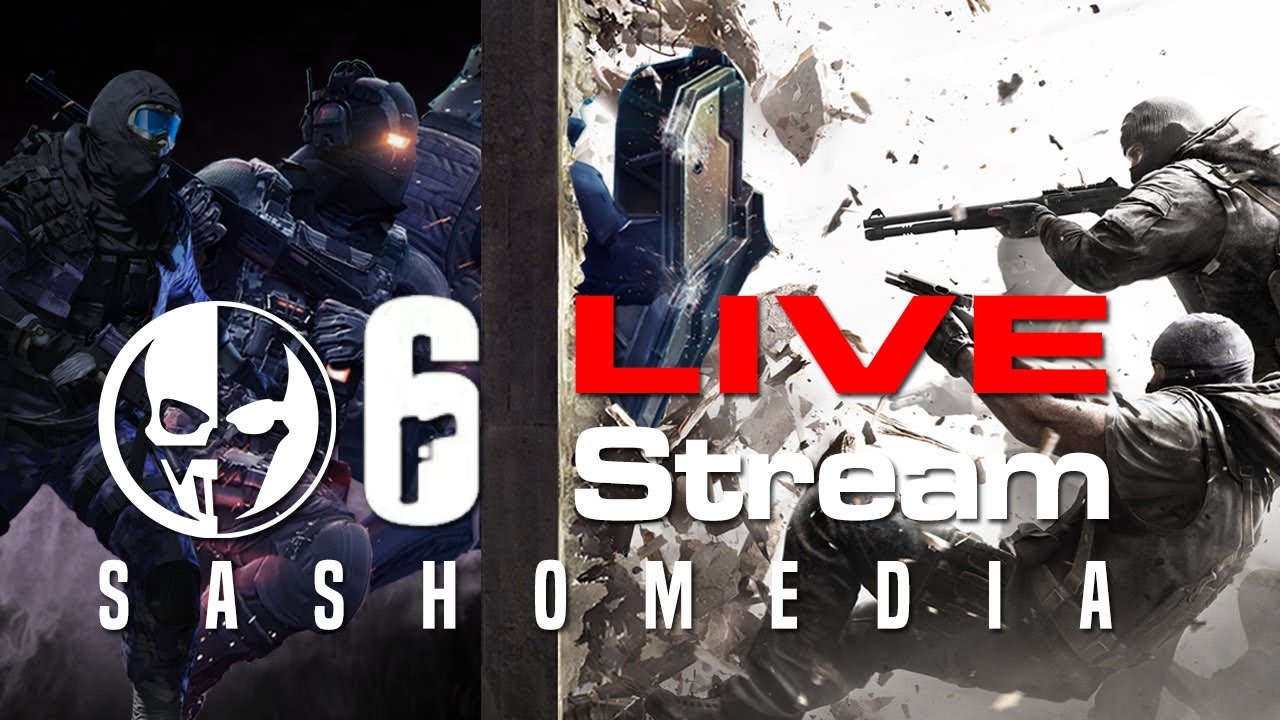 Tom Clancy's RainbowSix Siege live gameplay stream with Sash0 #7 backdrop