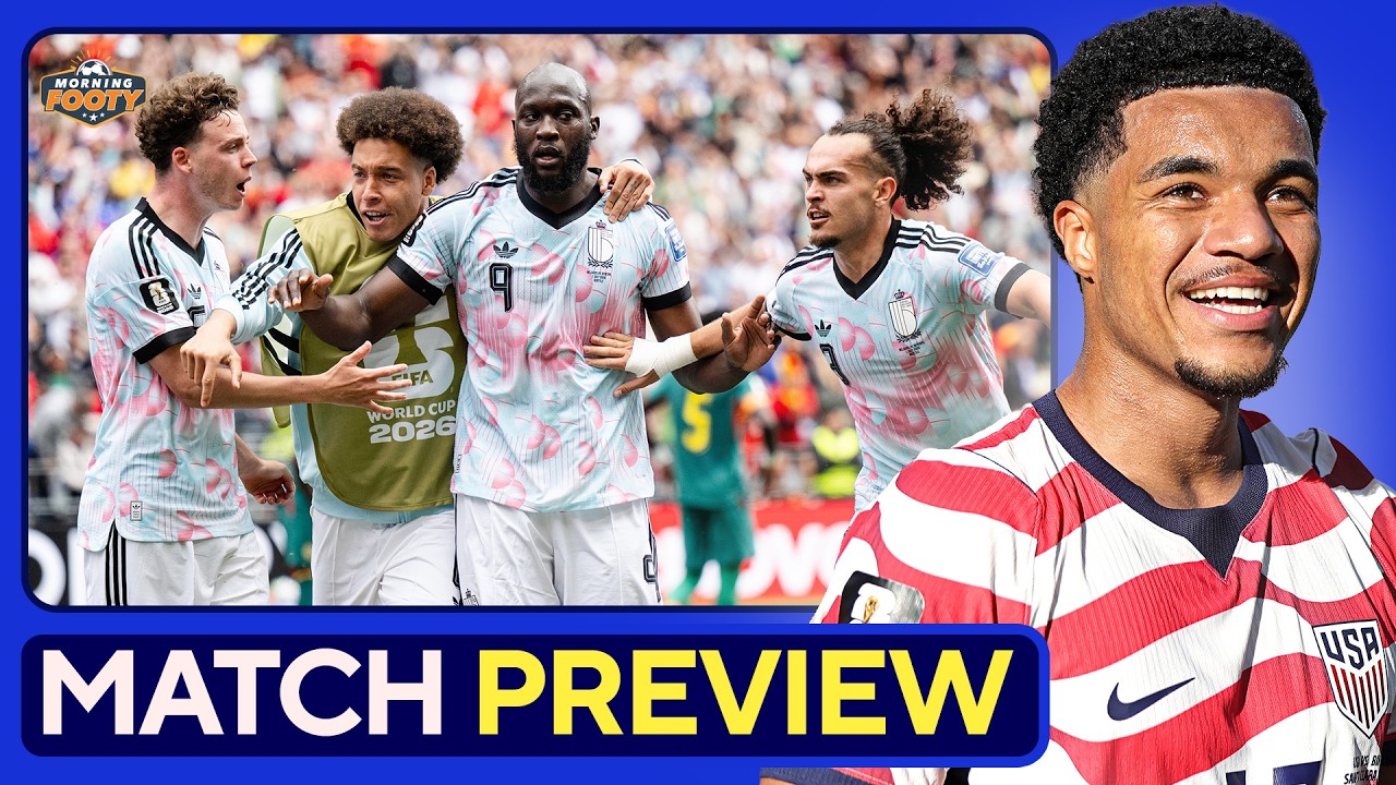 USMNT vs. Belgium | World Cup Round of 16 match PREVIEW background