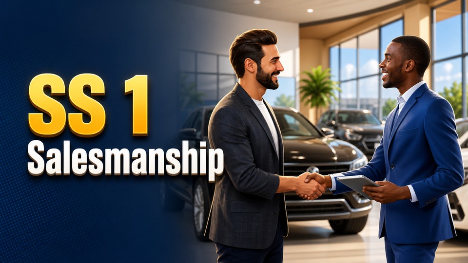 SS1 Salesmanship background