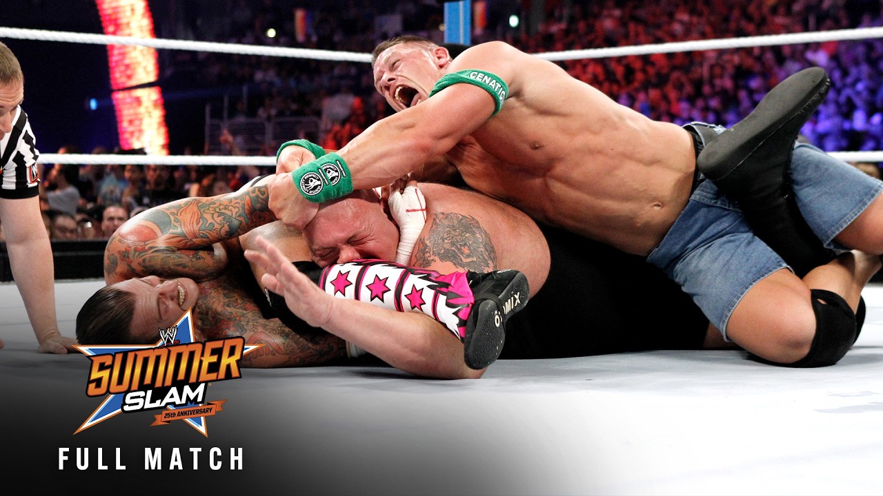 FULL MATCH: CM Punk vs. John Cena vs. Big Show | WWE Championship Triple Threat Match background