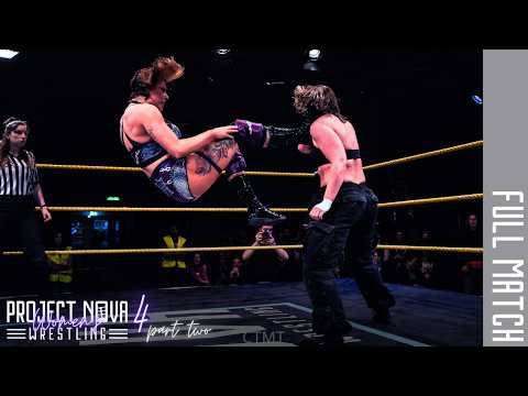 Women's Wrestling — Stephanie Maze vs. Violet Nyte | Women's Tournament (NOVA Women's Wrestling 4) background