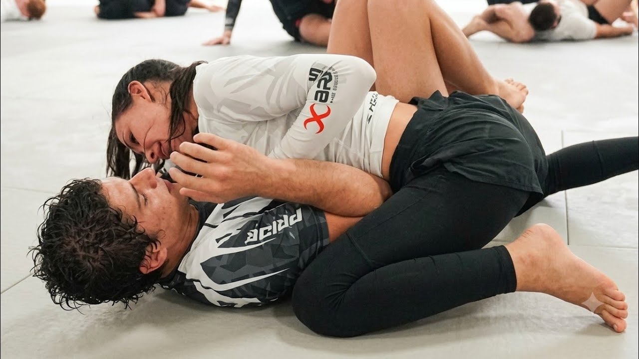 Girl vs Boy Jiu-Jitsu Sparring | Epic Submission Grappling