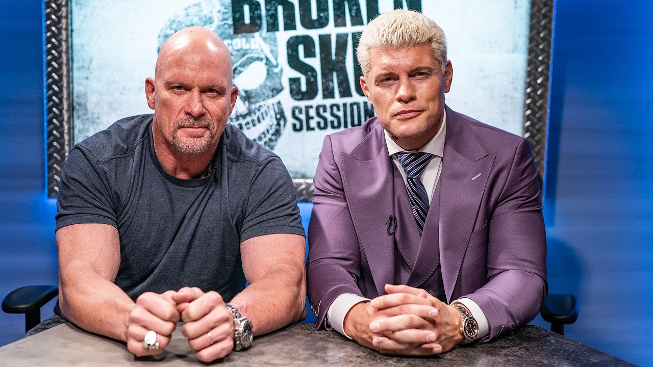 FULL EPISODE: Cody Rhodes talks WWE return, legacy and more with Austin | Broken Skull Sessions background