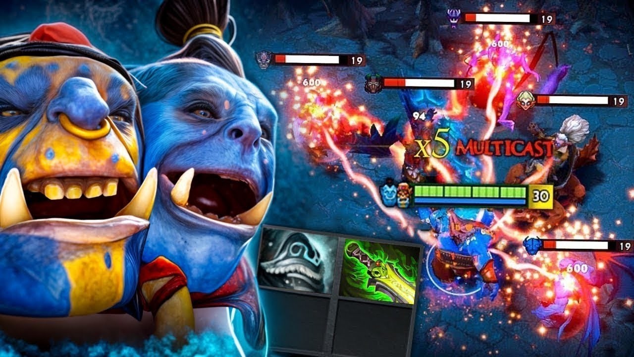 29 Kills Ogre Magi Insane Damage🔥🔥🔥 One Shot Rampage | Dota 2 Gameplay background