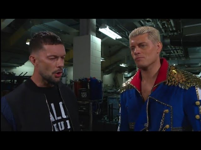 Cody Rhodes & Finn Balor backstage segment _ WWE Smackdown 3 July 2026 background