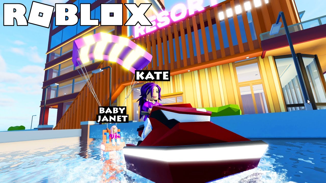Baby Janet goes on a DREAM ISLAND vacation! 🏝️ | Roblox: Livetopia Roleplay backdrop