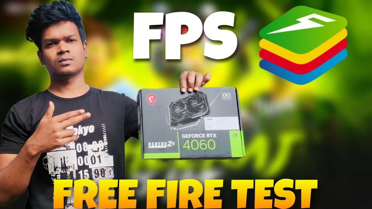 RTX 4060 TEST FREE FIRE HIGH SETTING , LOW END SETTING FPS TEST background
