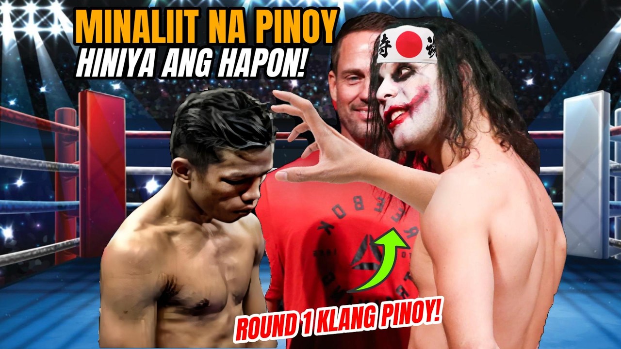 PINOY MINALIIT AT TAPUSIN DAW SA ROUND 1 | BINUGBOG ANG UNDEFEATED JAPANESE CHAMPION!