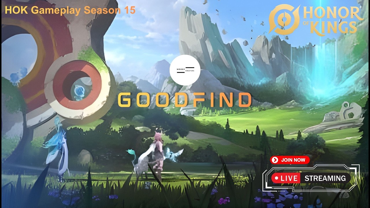 GoodFind LIVE 🔴 D - 4 | Honor of Kings S15 background