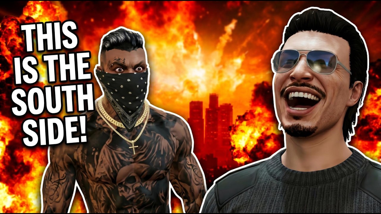 RANDOM GANG MEMBERS Had NO IDEA I Was Trolling Them | FiveM background