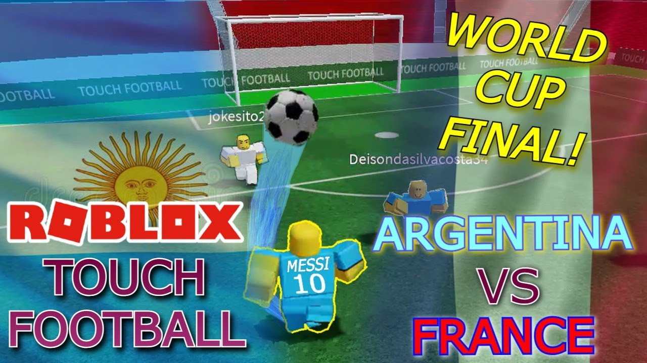 Argentina vs France | FINAL | Touch Football Roblox (Qatar World Cup 2022) background