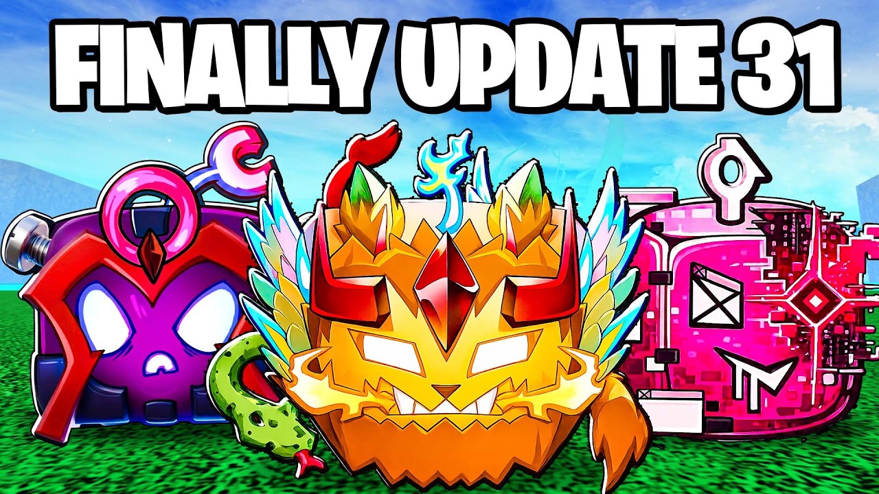 BLOX FRUITS UPDATE 31 IS FINALLY HERE!! background