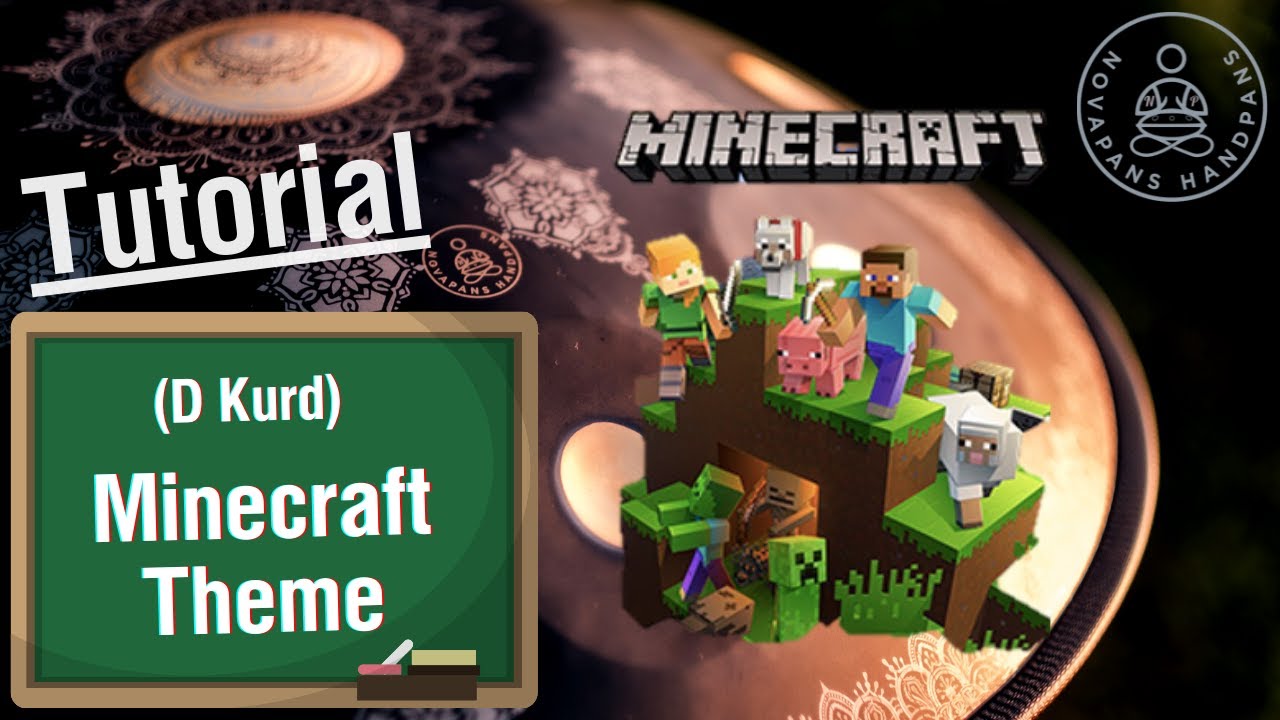 Handpan Tutorial - Minecraft Theme