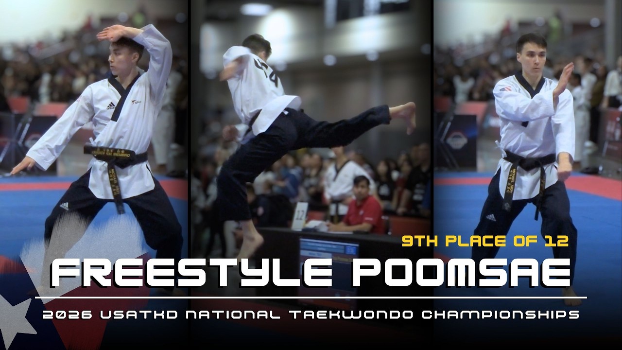 Taekwondo Freestyle Poomsae | 2026 USATKD National Taekwondo Championships background