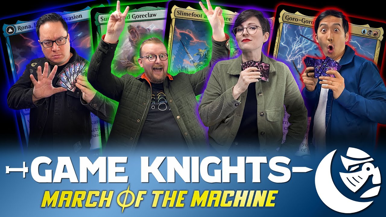 March of the Machine Planechase w/ LoadingReadyRun | Game Knights 61 | Magic Gathering Commander backdrop