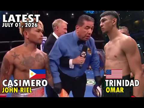 JUNLY 01, 2026 | CASIMERO VS OMAR TRINIDAD FIGHT HIGHLIGHTS | RERESBAK PARA KAY ANCAJAS background