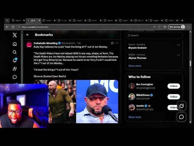 Bully Ray vs Jon Moxley π background