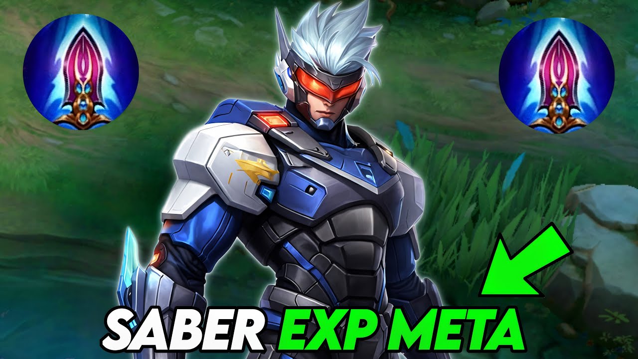 SABER EXP LANE IS ILLEGAL đ± THEY CANâT STOP THIS BUILD AUTO WINSTREAK!! đ background