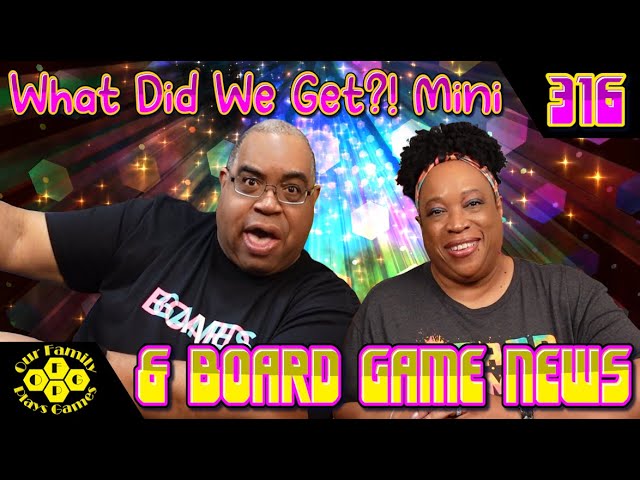 OFPG - What Did We Get?! Mini & Board Game News background