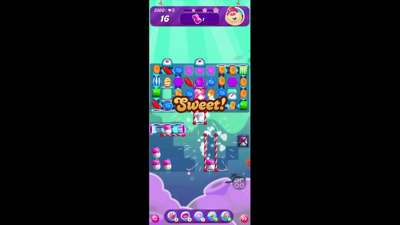 Candy Crush Level 5100 – Beat It Like a Pro background